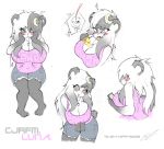  anthro bear big_breasts blood blush breasts cleavage clothed clothing digital_media_(artwork) duo eyes_closed female food jewelry looking_at_viewer luna_paws mammal mixed_media necklace nosebleed open_mouth panda pencil_(artwork) pictographics pizza pose slightly_chubby slit_pupils smutbunny solo stick_figure suggestive tongue tongue_out traditional_media_(artwork) 