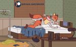  animated blush breasts disney female inkeink judy judy_hopps lying male male/female missionary_position moan nick_wilde nude on_back sex smile smirk x zootopia 