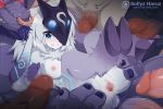  alistar_(lol) animated anthro breasts censored female fur kindred_(lol) lamb_(lol) league_of_legends male mammal mask penis pussy riot_games sollyz video_games 