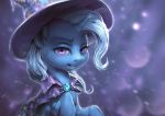 2018 assasinmonkey clothing equine female feral friendship_is_magic hair hat horn looking_at_viewer mammal my_little_pony solo trixie_(mlp) unicorn 