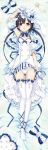  :d absurdres animal_ears arm_up bangs bed_sheet black_hair blue_bow blue_capelet blue_ribbon bow bow_panties breasts bunny_ears capelet cura dakimakura detached_sleeves eyebrows_visible_through_hair fantia_reward frilled_pillow frills full_body gloves hair_between_eyes hair_ribbon hat hayase_fukami highres long_hair looking_at_viewer low_twintails lying maitetsu mini_hat mini_top_hat no_shoes on_back open_mouth paid_reward panties pillow pleated_skirt pocket_watch puffy_short_sleeves puffy_sleeves purple_eyes ribbon shirt short_sleeves skirt skirt_lift sleeveless sleeveless_shirt small_breasts smile solo striped striped_bow striped_ribbon thighhighs top_hat twintails underwear vertical-striped_hat vertical-striped_panties vertical-striped_skirt vertical_stripes very_long_hair watch white_gloves white_legwear white_shirt 