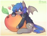  &lt;3 bat_pony bat_wings blush clothed clothing equine fan_character female feral girly hair hoodie hoodie_(artist) mammal mango membranous_wings my_little_pony piercing sweater wings 