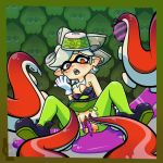  2018 5_fingers after_sex beauty_mark blush breasts cephalopod cephalopod_humanoid clitoris clothing digital_media_(artwork) exposed_breasts female gloves hair ink inkling light_skin lv1shadowpuppet marie_(splatoon) marine nintendo nipples open_mouth pussy raised_skirt short_hair sitting splatoon spread_legs spread_pussy spreading squid tentacle_hair tentacle_sex tentacles vaginal video_games white_hair 