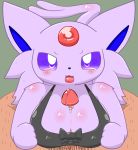  &lt;3 &lt;3_eyes animated anthro big_breasts blush breasts cleavage clothed clothing duo eeveelution espeon female female_focus first_person_view human human_on_anthro interspecies looking_at_viewer loop male male/female male_on_anthro male_pov mammal nintendo open_mouth penis pok&eacute;mon pok&eacute;mon_(species) precum pubes sex solo_focus thirteen titfuck tongue video_games 
