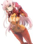  bodysuit color_connection commentary_request cosplay darling_in_the_franxx evangelion:_2.0_you_can_(not)_advance green_eyes hair_tousle herozu_(xxhrd) long_hair looking_at_viewer multicolored multicolored_bodysuit multicolored_clothes neon_genesis_evangelion oni_horns pink_hair plugsuit rebuild_of_evangelion red_bodysuit red_horns shikinami_asuka_langley shikinami_asuka_langley_(cosplay) simple_background solo souryuu_asuka_langley souryuu_asuka_langley_(cosplay) standing test_plugsuit white_background zero_two_(darling_in_the_franxx) 