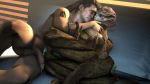  3d_(artwork) after_sex alien anthro butt cum cum_in_ass cum_inside cum_leaking dank_wankem digital_media_(artwork) duo female human human_on_anthro humanoid interspecies lying male male/female male_penetrating mammal mass_effect not_furry nude on_side orgasm penetration penis sex source_filmmaker spoon_position spooning turian video_games 