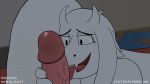  animated anthro asgore_dreemurr boss_monster caprine duo erection female fur goat horn ilar17 mammal tagme toby_fox toriel undertale video_games 