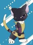  2018 blackgatomon cat cosplay crossover digimon digimon_adventure digimon_tri feline female game_(disambiguation) gatomon mammal renamon uvfox 