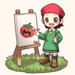  absurdres adeleine highres kirby_(series) maxim_tomato painting 