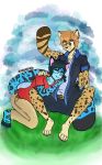  cheetah cute eyewear feline girly glasses hybrid leopard male male/male mammal nerd rash_almose snep snow snow_leopard wyatt yourfurryotaku 