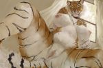  anthro anus bell_collar big_breasts breasts clitoris collar feline female looking_at_viewer mammal nipples nude oouna pussy solo spread_legs spreading tiger uchoa voluptuous whiskers 