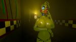  3d_(artwork) animatronic anthro avian beak breasts digital_media_(artwork) female five_nights_at_freddy&#039;s five_nights_at_freddy&#039;s_2 five_nights_at_freddy&#039;s_3 glowing glowing_eyes machine nude robot solo source_filmmaker toy_chica_(fnaf) video_games wink yaboiscout 