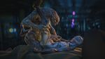  3d_(artwork) alien crossover digital_media_(artwork) erection ghost halo_(series) hi_res humanoid humanoid_penis lying male male/male mammal missionary_position monstrous_humanoid not_furry nude on_back outlast penetration penis ralic_turman sangheili sex spirit video_games 