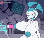  animated big_breasts blush breasts captain_jerkpants female fucking_machine gaping gaping_nipples huge_breasts jenny_wakeman machine masturbation my_life_as_a_teenage_robot nipple_penetration nipples not_furry open_mouth penetration robot smile solo 