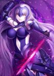  armor cleavage fate/grand_order jeanne_d&#039;arc jeanne_d&#039;arc_(fate) masatoki sword 