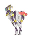  anal anal_penetration bent_over butt cum cum_in_ass cum_inside disembodied_penis female humanoid knot kpnsfw looking_back male male/female male_penetrating mirage_(warframe) not_furry penetration penis pussy sex video_games warframe 