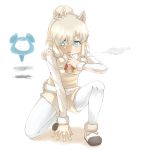  alpaca_ears alpaca_suri_(kemono_friends) alpaca_tail animal_ears arm_support blonde_hair blue_eyes breath cerulean_(kemono_friends) commentary_request eyebrows_visible_through_hair floating full_body fur-trimmed_footwear fur-trimmed_sleeves fur_scarf fur_trim hair_between_eyes hand_up highres hole horizontal_pupils kemono_friends long_sleeves looking_at_viewer medium_hair neck_ribbon one_knee open_mouth outstretched_arm pantyhose pantyhose_under_shorts ribbon scarf shirt shoes shorts simple_background solo_focus spread_legs sweater_vest tail thin_(suzuneya) v-shaped_eyebrows white_background white_legwear white_shirt 