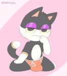  :3c animal_crossing black_fur briefs bulge clothing fur male nintendo punchy_(animal_crossing) simple_background solo unboxyguy underwear video_games white_fur 