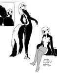  2014 anthro breasts edit female fur hair kelly_o&#039;dor mammal nude nude_edit pinup pose pussy skunk solo tegerio zandar&#039;s_saga zander&#039;s_saga 
