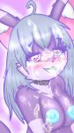  2018 ahegao anime big_breasts blush breasts cat cum cute feline female fur hair hi_res ichinyan invalid_color kemono looking_pleasured luna_moon mammal nipples nude open_mouth pastel shiny simple_background tongue tongue_out 