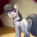  2018 airfly-pony2014 animal_genitalia animal_pussy anus black_hair bow_tie butt clitoral_winking clitoris curtains cute cutie_mark dock earth_pony equine equine_pussy eyelashes female feral friendship_is_magic fur hair hi_res horse inner_ear_fluff inside long_hair looking_back mammal my_little_pony nude octavia_(mlp) pony portrait puffy_anus purple_eyes pussy signature smile solo stage walking wood wood_floor 