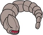  2017 alternate_species ambiguous_gender annelid arthropod brown_body bugdex crossover digital_drawing_(artwork) digital_media_(artwork) dune eyes_closed fak&eacute;mon fangs feral full-length_portrait grey_body nintendo onix open_mouth pok&eacute;mon pok&eacute;mon_(species) portrait ricky_hoffman sandworm segmented sharp_teeth simple_background solo teeth toony uniped video_games white_background worm 