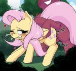 &lt;3 blush cutie_mark duo equid equine feathers female female_penetrated feral feral_on_feral feral_penetrated feral_penetrating feral_penetrating_feral fluttershy_(mlp) four-pundo friendship_is_magic hair hasbro hi_res horse male male/female male_penetrating male_penetrating_female mammal moan my_little_pony onomatopoeia outside outside_sex pegasus penetration penile penile_penetration pink_hair pony red_body sex sound_effects text wings yellow_body yellow_feathers