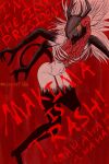  1girl absurdres blood_devil_(chainsaw_man) chainsaw_man commentary cross-shaped_pupils english_commentary english_text extra_arms highres horns long_hair monster_girl power_(chainsaw_man) red_background ribs solo symbol-shaped_pupils twitter_username winterflan 
