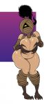  big_breasts big_butt breasts butt daredemon7000 female mira_(daredemon7000) mummy not_furry thick_thighs undead voluptuous wide_hips 