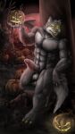 after_masturbation anthro bat big_penis bodily_fluids canid canine canis cum cum_drip cum_in_mouth cum_inside cum_on_penis cumshot dripping duo ejaculation food fruit genital_fluids genitals hi_res humanoid lycanimation male male/male mammal masturbation muscular muscular_anthro muscular_male nude nude_anthro nude_male oral penile penile_masturbation penis plant presenting presenting_penis pumpkin relaxing sex solo vein veiny_penis were werebat werecanid werecanine werewolf wolf