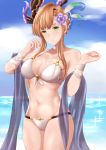  bikini cleavage granblue_fantasy sam_desu see_through song_(granblue_fantasy) swimsuits 