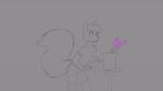  2018 animated anthro areola belly_expansion big_breasts big_tail bimbofication breast_expansion breasts butt_expansion clothing female fur gender_transformation grey_background greyscale hair huge_breasts hyper hyper_breasts inflation jero male mammal monochrome mtf_transformation navel nipples pants pink_hair rodent shirt simple_background slightly_chubby sneezing solo squirrel tabuley thick_thighs torn_clothing transformation worried 