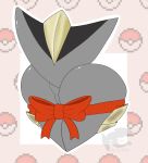 butt feral generation_5_pokemon hi_res male nintendo nude pokemon pokemon_(species) ribbons samurott solo spade_(iamspade)