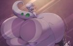  &lt;3 2018 anthro areola big_breasts big_butt blush breast_squish breasts butt cute digital_media_(artwork) dragon feelers female goodra gradient_background green_eyes half-closed_eyes hi_res huge_breasts huge_butt hyper hyper_breasts hyper_butt lactating looking_at_viewer megustalikey milk nintendo nipples nude on_glass open_mouth pok&eacute;mon pok&eacute;mon_(species) presenting_rear purple_nipples purple_skin simple_background slime smile solo standing steam text thick_thighs video_games voluptuous wide_hips 