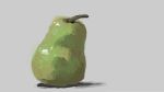  food food_focus fruit grey_background highres no_humans original pear simple_background still_life tsukumizu_yuu 