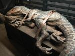  3d_(artwork) blue_(jurassic_world) bound claws digital_media_(artwork) dinosaur female feral jurassic_park jurassic_world lying machine nude on_side raptor raptor_claws real sculpture sharp_claws solo theropod toe_claws universal yellow_eyes 