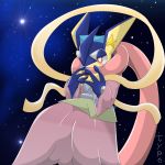  2015 ambiguous_gender clothed clothing cosplay greninja nintendo pok&eacute;mon pok&eacute;mon_(species) solo star type video_games 