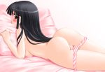  ass black_hair blush breasts hase_yuu long_hair makino_nanami nipples panties panty_pull possible_duplicate pussy uncensored underwear 