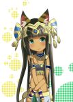  2014 animal_humanoid bastet_(p&amp;d) blush cat_humanoid cub feline female green_eyes humanoid looking_at_viewer mammal puzzle_&amp;_dragons solo video_games young 超級小守鶴 