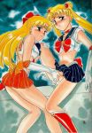  1993 2girls 90s aino_minako bishoujo_senshi_sailor_moon fingering multiple_girls pussy sailor_moon sailor_venus tsukino_usagi yuri 