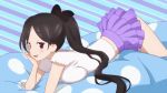  a_channel black_hair breasts large_breasts long_hair nishi_yuuko ponytail screencap skirt 