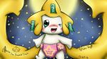  ambiguous_gender baby diaper humanoid jirachi legendary_pok&eacute;mon nintendo pichuyang pok&eacute;mon pok&eacute;mon_(species) solo star tanabata video_games young 