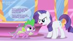  2018 bdsm blood crying cutie_mark dragon duo english_text equine erection female feral friendship_is_magic hair horn inside male mammal metalhead97 mirror my_little_pony penis rarity_(mlp) scalie spike_(mlp) tears text unicorn 