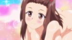  1girl animated animated_gif ass blush brown_hair hips muchi_muchi_kyosei_seicho_ata nude wide_hips 