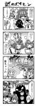  4koma 6+girls acerola_(pokemon) baseball_cap blush_stickers braid closed_eyes comic commentary_request dark_skin dress elite_four flipped_hair flower gen_1_pokemon gen_7_pokemon greyscale hair_flower hair_ornament hair_over_one_eye hairband hat highres holding kingin kojirou_(pokemon) komala lillie_(pokemon) long_hair lusamine_(pokemon) mao_(pokemon) meowth monochrome multiple_boys multiple_girls musashi_(pokemon) open_mouth pokemon pokemon_(anime) pokemon_(creature) pokemon_sm_(anime) satoshi_(pokemon) shirt short_hair sketchbook sleeveless sleeveless_shirt suiren_(pokemon) sun_hat translation_request trial_captain twin_braids 