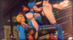  2018 3d_(artwork) animatronic anthro avian balls bexstinsfm big_breasts bird bonnie_(fnaf) breasts canine chica_(fnaf) chicken crossgender cum cum_in_mouth cum_inside dickgirl dickgirl/female digital_media_(artwork) erection fellatio female five_nights_at_freddy&#039;s five_nights_at_freddy&#039;s_2 fox group group_sex hair hi_res intersex intersex/female lagomorph machine mammal mangle_(fnaf) nipples nude open_mouth oral penetration penis pussy rabbit robot sex smile source_filmmaker threesome video_games 
