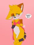  2018 anthro blush cat clothed clothing clothing_lift crossdressing cute_fangs dress dress_lift embarrassed english_text exposing exposing_self feline girly gradient_background green_eyes katxlogan lifting_clothes male mammal penis pet_praise pink_background shy signature simple_background skymafia solo tail_around_leg text young 