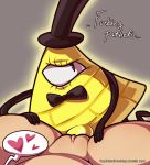  &lt;3 animate_inanimate bill_cipher clitoris cupcake992 dialogue disney duo female female_on_humanoid gravity_falls human human_on_humanoid humanoid male male/female male_focus male_penetrating mammal not_furry penetration penis pussy sex solo_focus vaginal vaginal_penetration 
