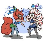  animal_humanoid casimira_(orannis0) dancing fish_humanoid humanoid squirrel_humanoid tikisan velouria_ebylon_(orannis0) 