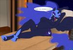  anthro breasts fab3716 female friendship_is_magic my_little_pony nightmare_moon_(mlp) nude pinup pose solo 